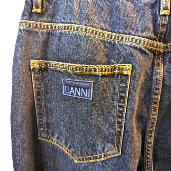 NEW..Ganni Betzy Slim Flare High Rise Jeans...Size 31 - Picture 8 of 10